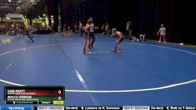 80 lbs Cons. Round 2 - Jase Kratt, Summit Wrestling Academy vs Rocco Iverson, Blaine Wrestling Association