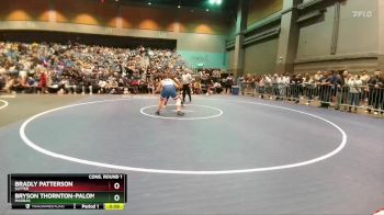 215 lbs Cons. Round 1 - Bryson Thornton-Palomo, Madras vs Bradly Patterson, Sutter