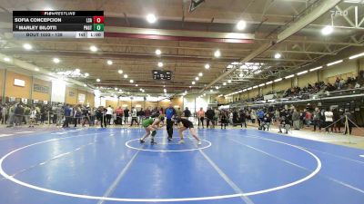 138 lbs Consolation - Sofia Concepcion, La Salle Academy vs Marley Bilotti, Ponaganset