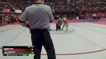 D2-120 lbs Cons. Round 2 - Aiden King, Hartley vs Levi Pidgeon, Carrollton