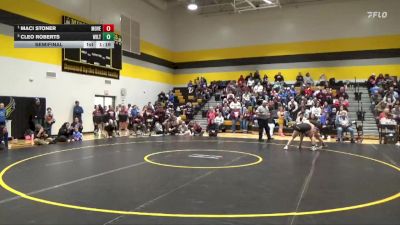 190 lbs Semifinal - Maci Stoner, Mount Vernon vs Cleo Roberts, Wilton