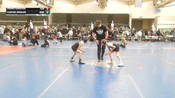 68 lbs Rr Rnd 1 - Peder Sarsten, F.L.O.W. - K3 vs Carter Heisler, Wrecking Crew Wrestling Academy - K3