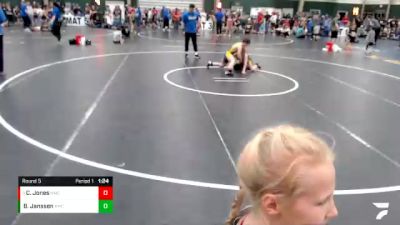 98-105 lbs Round 5 - Cruz Jones, SEM vs Braylan Janssen, Kearney Catholic Wrestling Clu