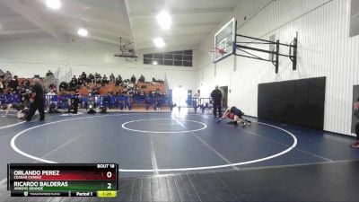 113 lbs Champ. Round 1 - Ricardo Balderas, Arroyo Grande vs Orlando Perez, Ceasar Chavez