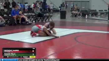 126 lbs Semis & 3rd Wb (16 Team) - Anthony Harris, California vs Mason Mills, Minnesota Silver