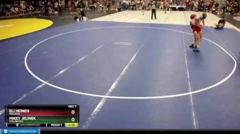 113 lbs Cons. Round 1 - Eli Heinen, Willmar vs Mikey Jelinek, Stillwater