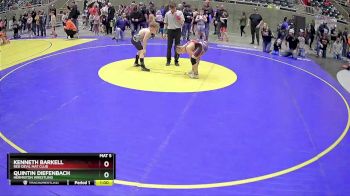 105 lbs Cons. Round 5 - Quintin Diefenbach, Hermiston Wrestling vs Kenneth Barkell, Red Devil Mat Club