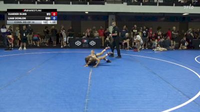 67 lbs Cons. Rd Of 16 - Xander Elms, WTC vs Liam Donlon, Ruthless WC