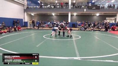 70 lbs Round 2 (6 Team) - Howard Jackson, Columbus St. Francis Desales vs Brock Cardinal, Wadsworth