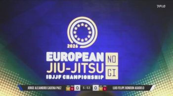 Jorge Alejandro Cadena Paez vs Luis Felipe Rondon Agudelo 2026 IBJJF European NoGi