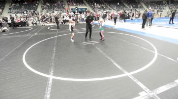 62 lbs Consolation - Bryar Burch, Dark Cloud Wrestling Club vs Kinslee McVey, Springdale Youth Wrestling