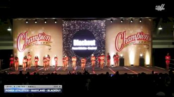 Power Athletics - Maryland - Blackout [2025 L6 Limited - Small Day 2] 2025 Champion Cheer and Dance Grand Nationals