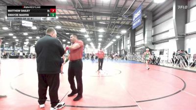 145 lbs Consi Of 32 #1 - Ryan Mitchell, PA vs Jacob Bannister, SC