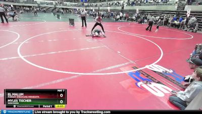 70 lbs 5th Place Match - Myles Tischer, Wisconsin vs El Malum, Pursuit Wrestling Minnesota