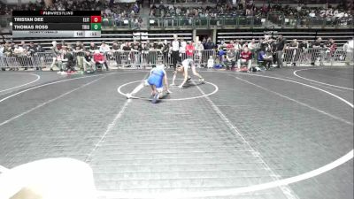 112 lbs Semifinal - Tristan Dee, Elite NJ vs Thomas Ross, Triumph Trained