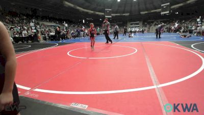 46 lbs Round Of 16 - Huxley Hill, Raw Wrestling Club vs Beryck Durham, Kiefer Youth Wrestling Club