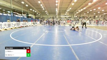 106 lbs Round Of 32 - Jackson Wells, KY vs Breckin Henry, WY