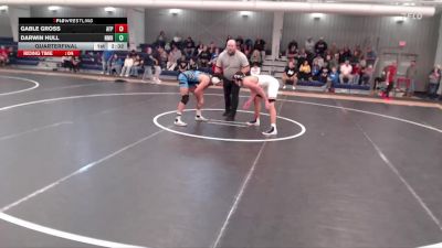 165 lbs Quarterfinal - Gable Gross, Air Force Prep vs Darwin Hull, New Mexico Highlands