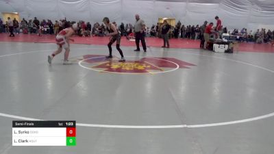 120 lbs Semifinal - Leif Syrko, Donora vs Logan Clark, Houtzdale