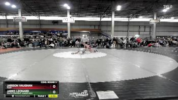 85 lbs Cons. Round 3 - Jared Leonard, South Fremont Junior High vs Jarison Vaughan, Filer