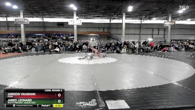 85 lbs Cons. Round 3 - Jared Leonard, South Fremont Junior High vs Jarison Vaughan, Filer