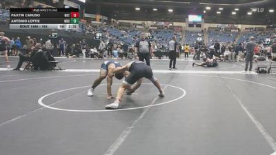 184 lbs Cons. Round 3 - Paxtin Caruso, Wayland Baptist (Texas) vs Antonio Lottie, Missouri Baptist University