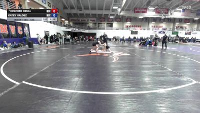 103 lbs Cons. Semi - Heather Crull, McKendree University vs Katey Valdez, McKendree University