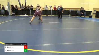 252 lbs Semifinal - Carson Neely, Port Allegany vs Caleb Nason, Athens