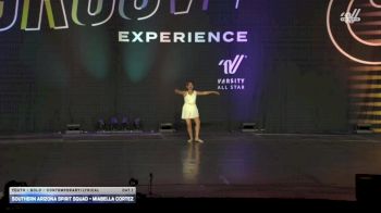 Southern Arizona Spirit Squad - Miabella Cortez [2025 Youth - Solo - Contemporary/Lyrical Day 1] 2025 Encore Grand Nationals