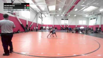 133 lbs Cons. Round 1 - Leland Macias, Lassen vs Isaiah Cruz, Cerritos College