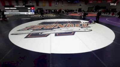 103 B Quarterfinal - Claire Crouch, Elmhurst vs Emma Graves, Tarleton State