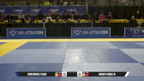 Jeremy D Soule Jr vs John Russell Pilarz 2026 Pan Jiu Jitsu IBJJF Championship