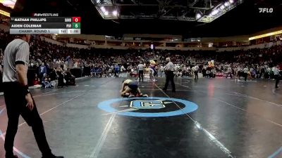 5A 145 lbs Champ. Round 1 - Adrien Ulibarri, Santa Fe vs Adrian Gurule, Rio Grande