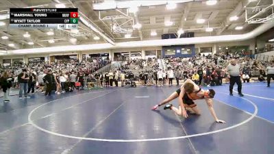 144 lbs Champ. Round 1 - Wyatt Taylor, Cyprus vs Marshall Young, Murray
