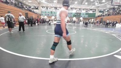 285 lbs Champ. Round 1 - Travin Shahbaz, Granite Hills vs Westin Musgrave, Rim Of The World