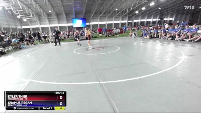 113 lbs Quarterfinals (8 Team) - Kyler Thier, Minnesota Red vs Shamus Regan, Pennsylvania