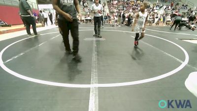 54-58 lbs Rr Rnd 1 - Boston Marzett, Pin-King All Stars vs Uzziah Clark, Pin-King All Stars