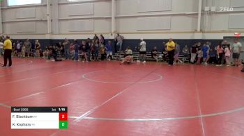 130.2-139 lbs Semifinal - Faith Blackburn, MI vs Kasey Kophazy, PA