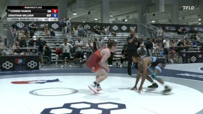 70 kg Cons. Sub-rd Of 16 - Corbin Ramos, Kenosha Wrestling Academy vs Jonathan Millner, Boone RTC