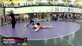 132 lbs Cons. Round 2 - Myer Walker, Unattached vs Brendon Walker, Richmond Wrestling Club