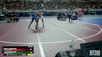 D2-190 lbs 5th Place Match - Cole Goodman, Williams Field vs Tristan Bacon, Raymond Kellis