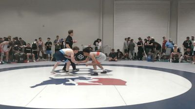 74 kg Champ. Rd Of 128 - Darius Marines, Michigan Wrestling Club vs Silas Stits, Golden One RTC
