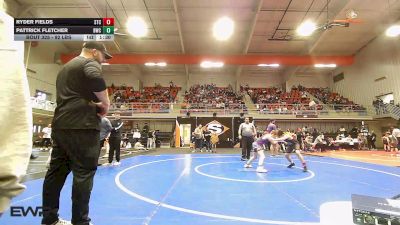92 lbs Rr Rnd 2 - Ryder Fields, Sallisaw Takedown Club vs Pattrick Fletcher, Brushy Wrestling Club