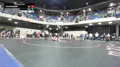 135 lbs Champ. Round 2 - Olyve Havens, Unattached vs Jocelyn Deedrick, Unattached
