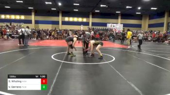 Match - Sierra Whaling, Paramount High School vs Valeria Serrano, Pounders WC