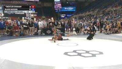 165 lbs Cons. Rd Of 32 - Braylon Stewart, Louisiana vs Blake Watkins, Connecticut