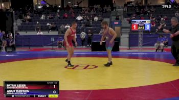 74 kg Semifinal - Patrik Leder, Burnaby Mountain WC vs Adam Thomson, London-Western WC