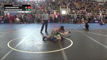 124 lbs Quarterfinal - Jacob Morris NE1, Crestwood vs Coalton Maynard SE3, Teays Valley