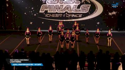 West Carroll Cheer Rebels - Lightning [2025 L2 Performance Rec - 14Y (AFF) Day 1] 2025 The U.S. Finals Myrtle Beach