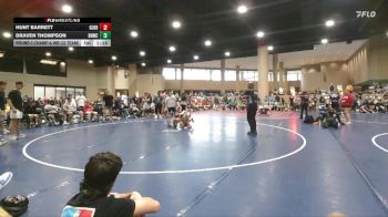 126 lbs Round 2 Champ & Wb (32 Team) - Hunt Barrett, Guerilla WC vs Draven Thompson, VSUS Athletics RTC